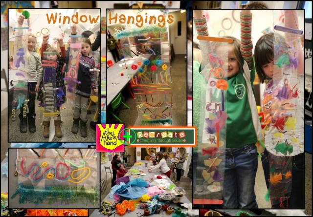 Hangings Window Collage 