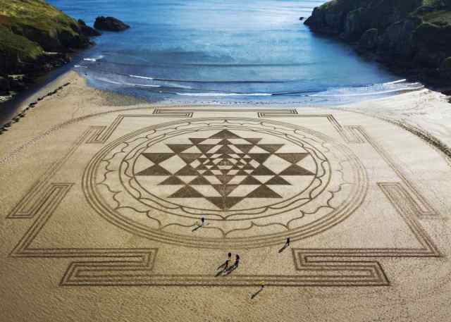 Sand Art Waterford Ireland